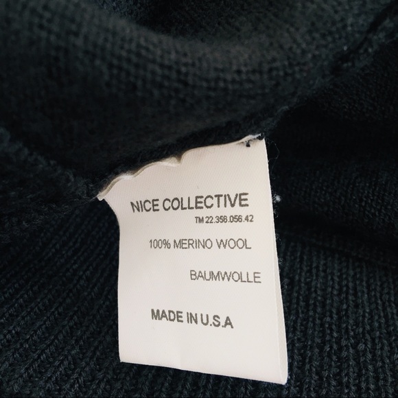 Merino wool. Crop Cardigan - Picture 6 of 7
